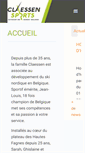 Mobile Screenshot of claessensports.be